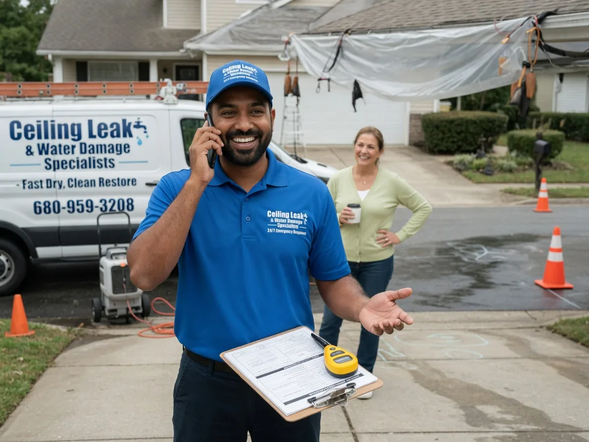 Ceiling Leak Cleanup Scotts Valley, CA FAQs